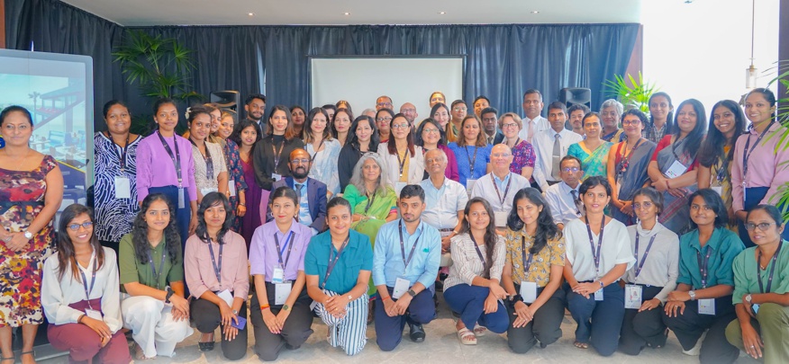 The NAMASTE team on a multi-site visit in Colombo. 