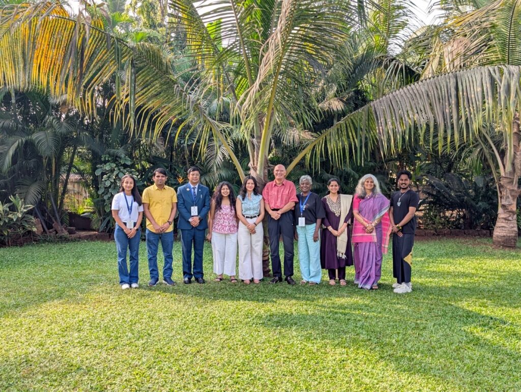 Professor Green and team in India